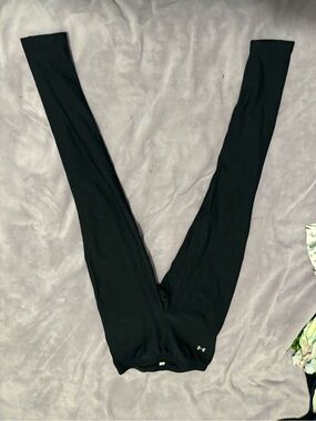 Under Armour Black Performance Leggings with Logo
